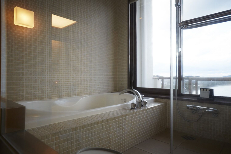 Bathroom 4, Yuyawan Onsen Hotel Yokikan, Nagato