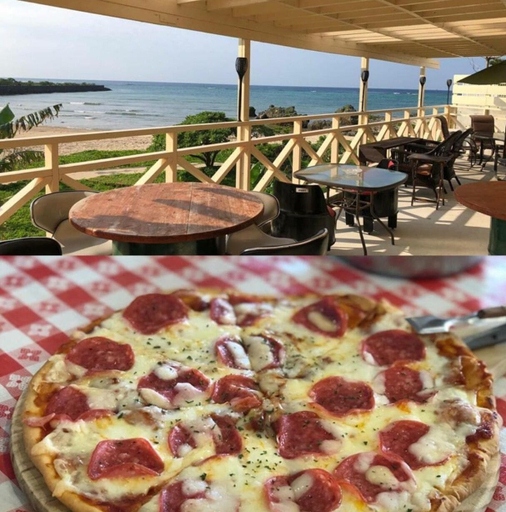 Food & Drinks 5, Beach Lodge 1 & Private Beach, Onna