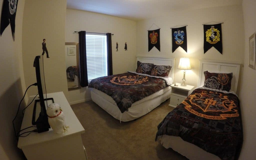 Bedroom 3, Villa Gatti, Orange