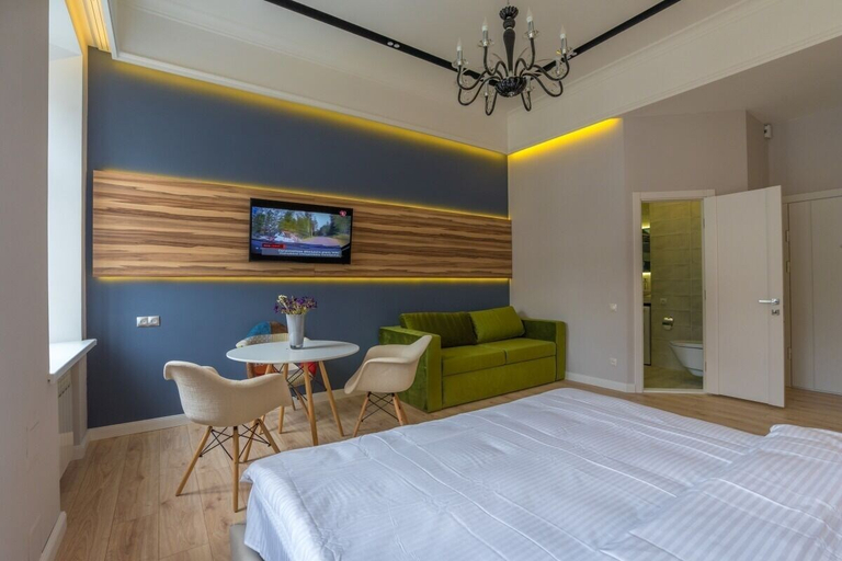 Bedroom 2, KievApts Sofievskaya 18, Shevchenkivs'kyi