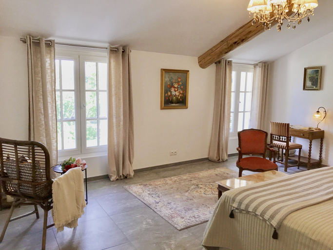 Bedroom 4, Domaine de La Brave, Vaucluse