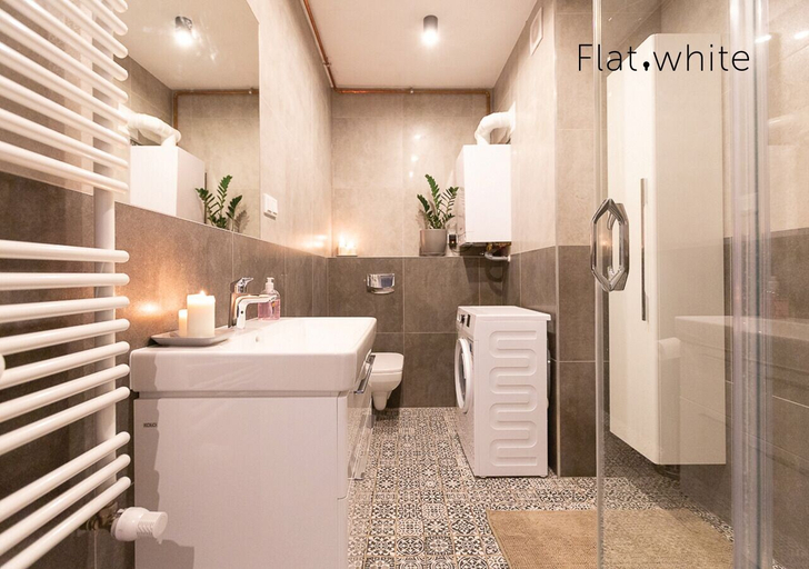 Bathroom 3, Flat White Apartamenty Zamkowa, Zielona
