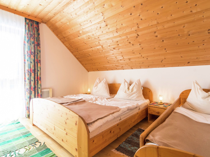 Bedroom 2, Beautiful Holiday Home in Weinebene With Sauna, Wolfsberg