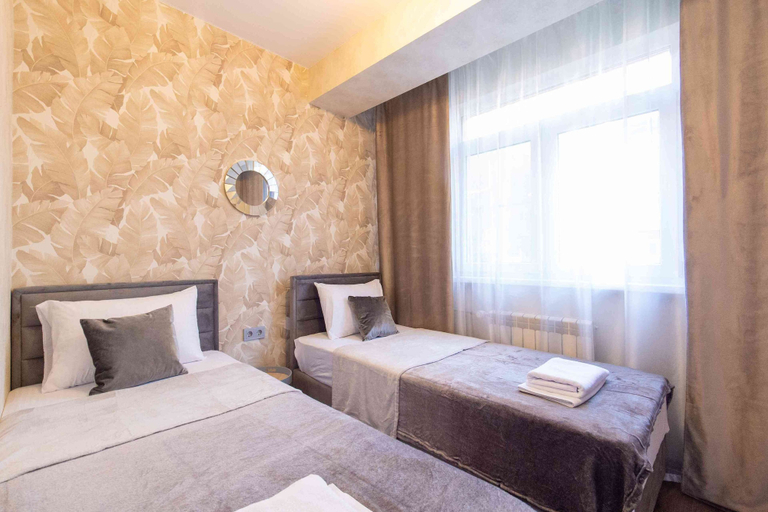 Bedroom 3, More Apartments na Estonskoy 37 k2 64 2, Sochi gorsovet