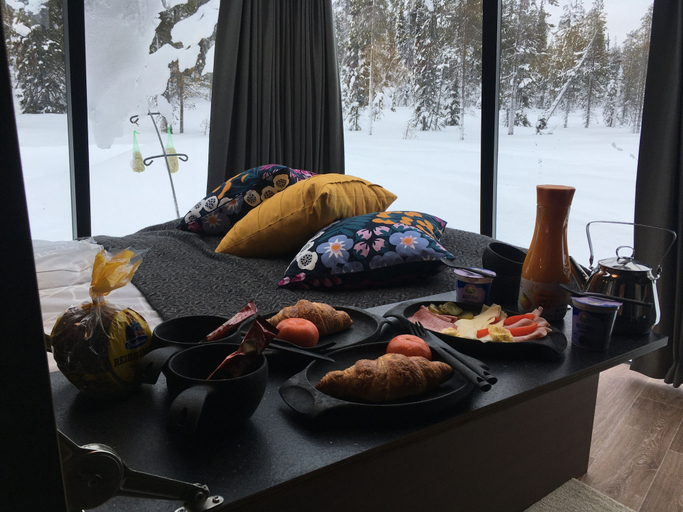 Food & Drinks 5, SnowLounge AuroraHut GlasIgloos IceHotel, Lapland