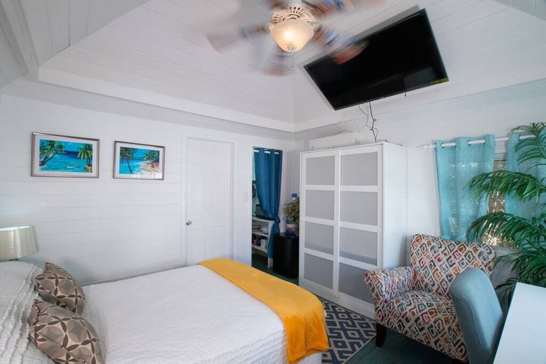 Bedroom 2, Garden Cottage at Orange Hill Beach