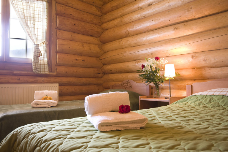 Bedroom 3, Sfendamos Wood Village, Central Macedonia
