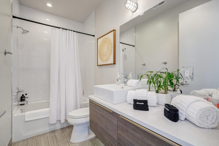 Bathroom 4, Amazingly Sleek Rino Pad - Stunning Mountain Views, Denver