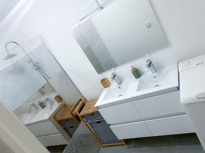Bathroom 3, Charmant havre de paix en campagne, Le Gosier