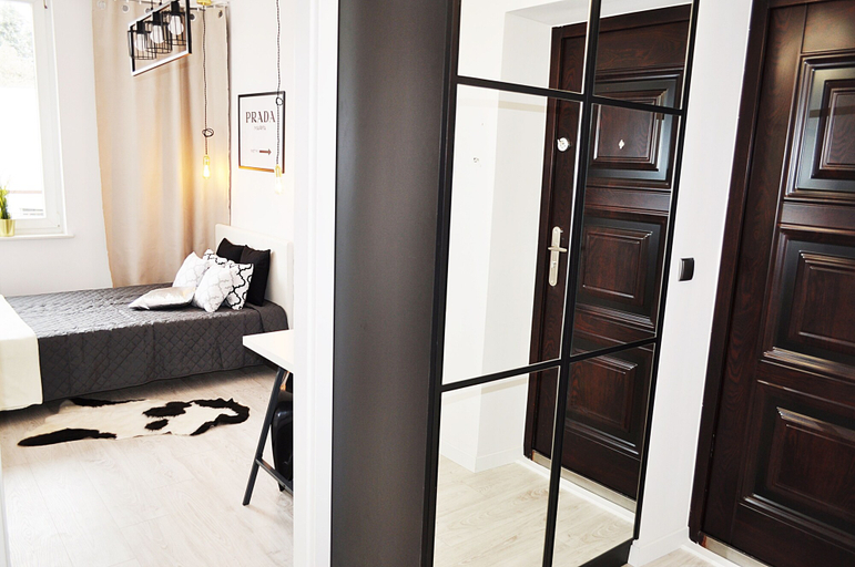 Bedroom 3, M11 Outstanding Apartment with Balcony, Warsaw