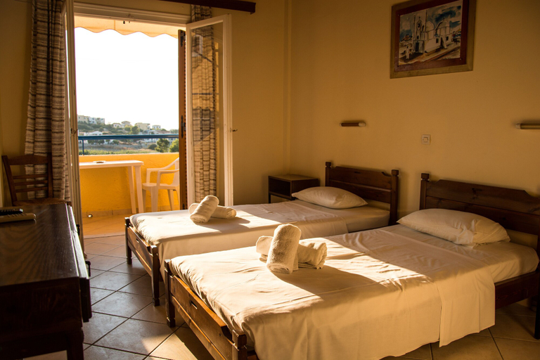 Bedroom 2, Vagia Beach Apartments, Attica