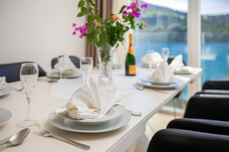 Food & Drinks, Beachfront Villa Seashell with Pool, Marina