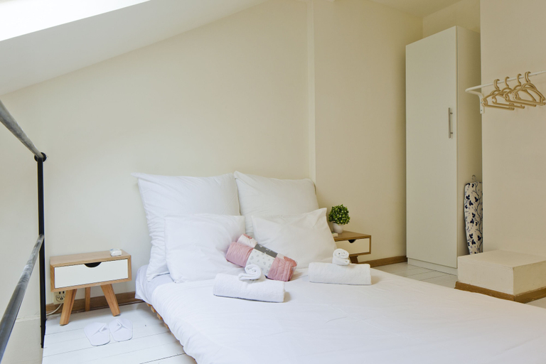 Bedroom 2, Stylish flat at Rothschild boulevard