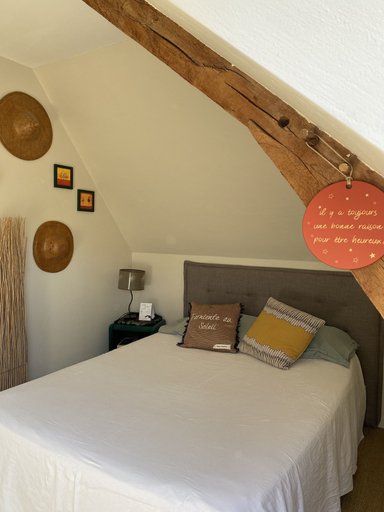Bedroom 3, Chambre d'hôtes La Métairie à Domloup, Ille-et-Vilaine