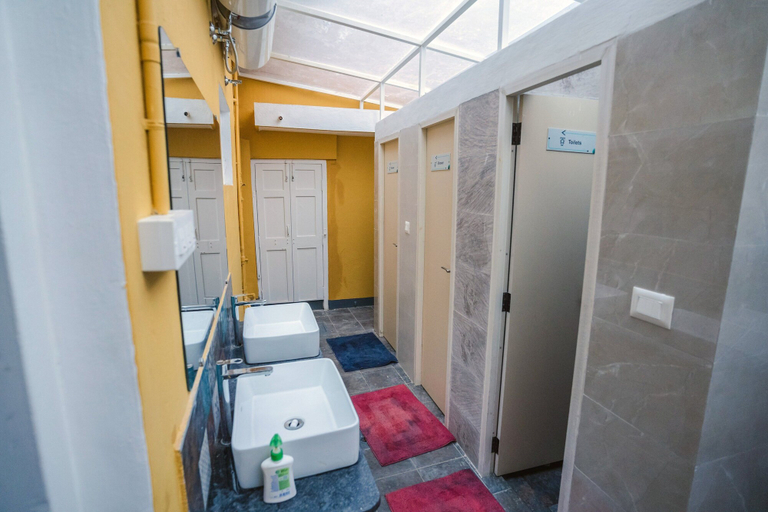 Bathroom 3, Roambay Hostels, Mysore