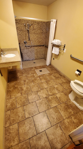 Bathroom 3, Delmonico Inn & Suites, Los Angeles