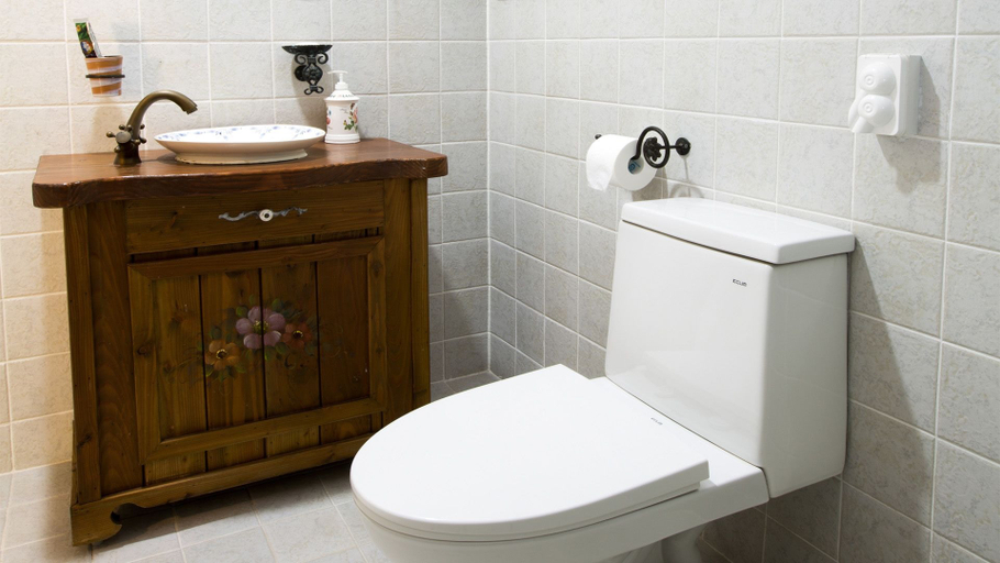 Bathroom 3, Miallet Pension, Chuncheon