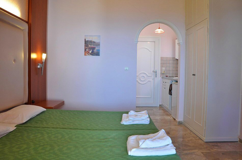 Bedroom 5, Niki Apartments, Ionian Islands