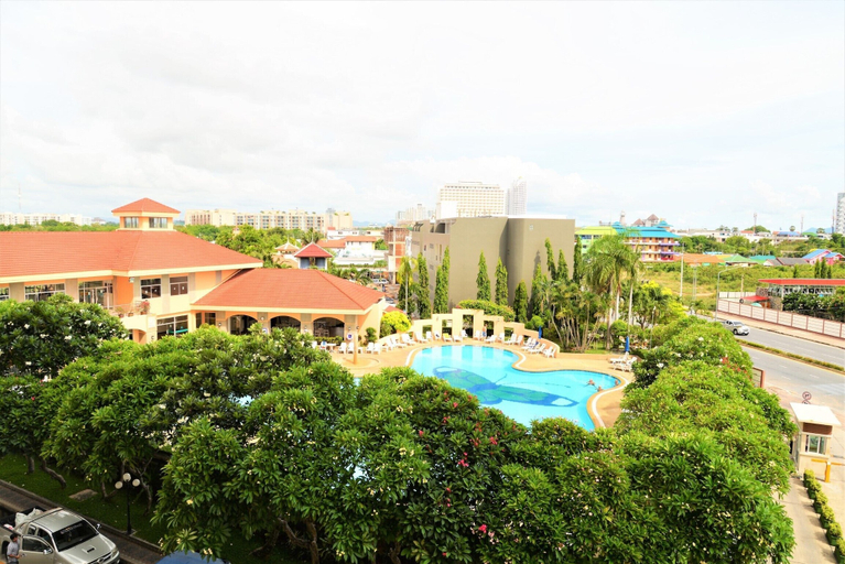 Exterior & Views, 4th Floor 1 bed Condo Jomtien, Pattaya