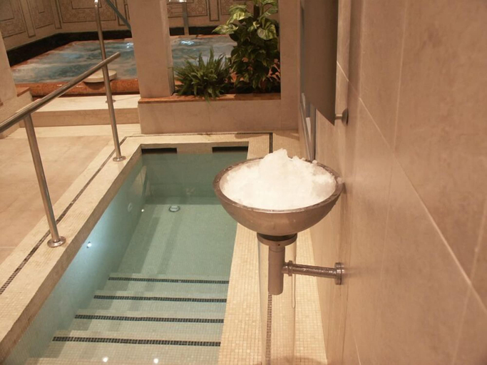 Bathroom, Hotel Parque - Balneario Termas Pallares, Zaragoza