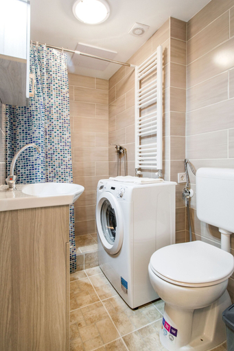 Bathroom, Akacfa 57 Apartment II., Budapesti