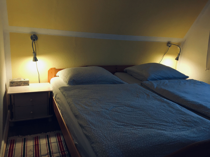 Bedroom 2, Ferienhaus Mirow-Lärz - Kamin Wald Ruhe, Mecklenburgische Seenplatte