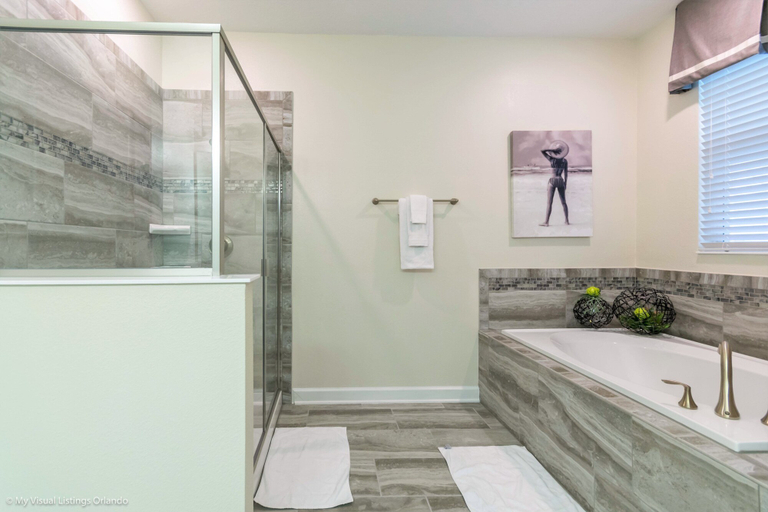 Bathroom 2, Champions Gate 8 Bedroom Resort Villa, Osceola