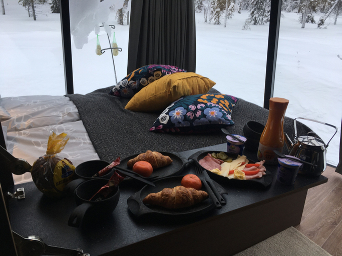 Food & Drinks 4, SnowLounge AuroraHut GlasIgloos IceHotel, Lapland