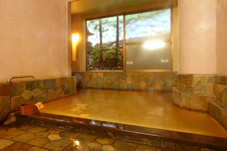 Bathroom 4, Mogamiya Ryokan, Shiroishi