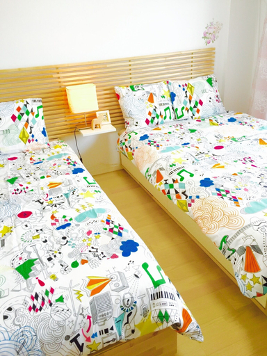 Bedroom 2, Ohma Hotel Shinsaibashi 12, Osaka