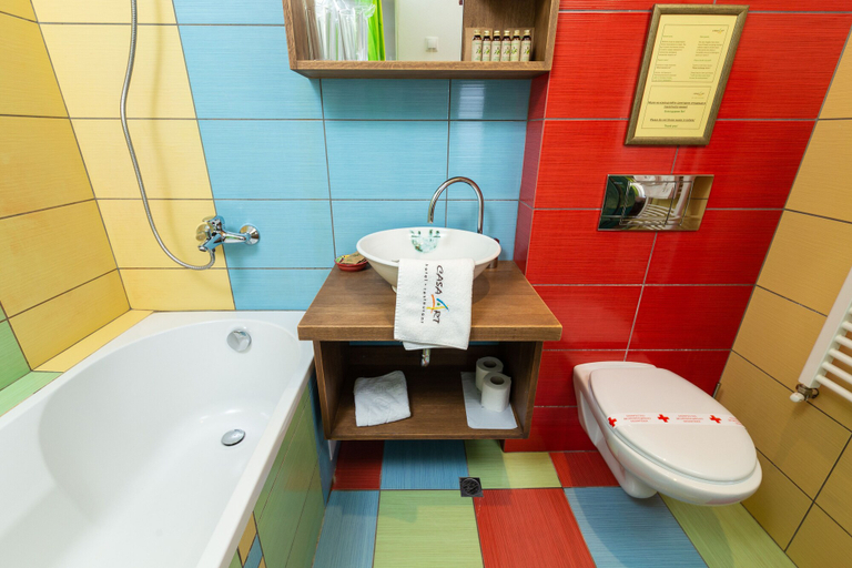 Bathroom 4, Hotel Casa Art, Troyan