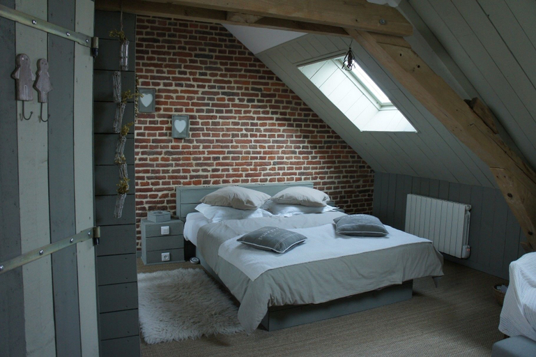 Bedroom 2, Domaine de la ferme de Ribeaufontaine, Aisne