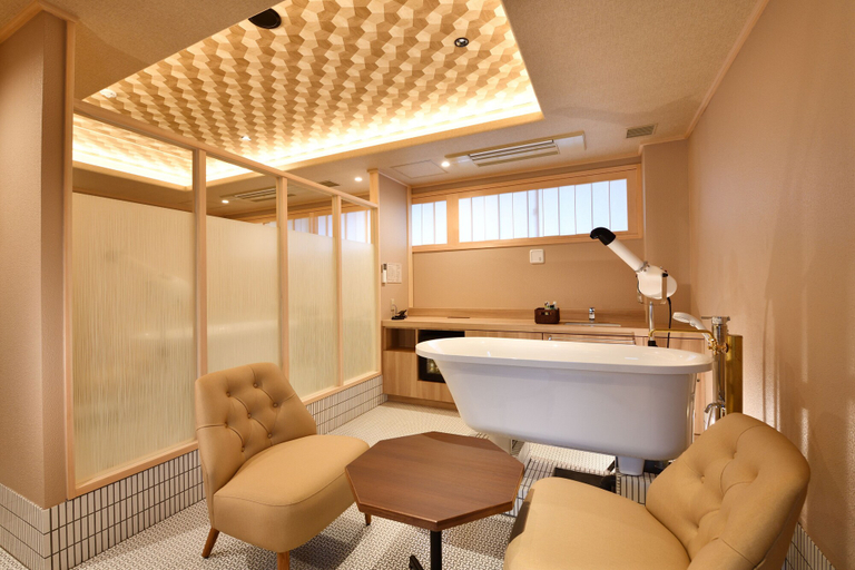 Bathroom, Biwako Mastunoura Bettei, Ōtsu