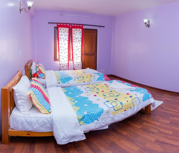 Bedroom 3, Queen Forest Homestay, Bagmati