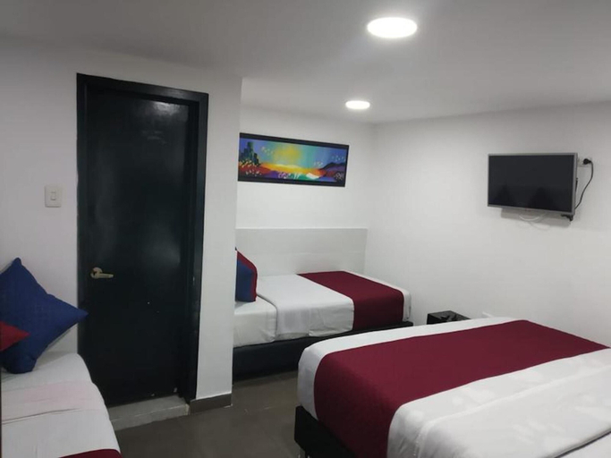 Bedroom 5, Hotel American Visa Bogota, Santafé de Bogotá