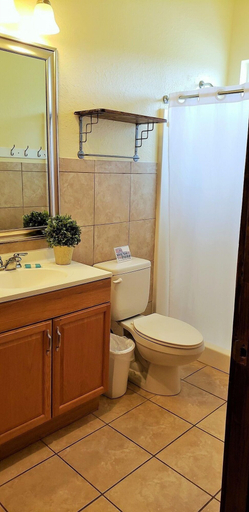 Bathroom 3, Seven Bluff Cabins, Uvalde