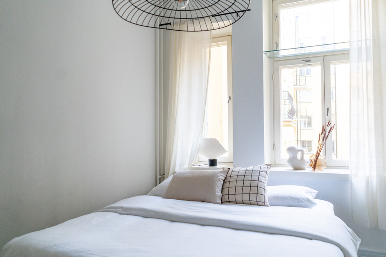 Bedroom 1, Central studio with spacious bathroom, Uusimaa