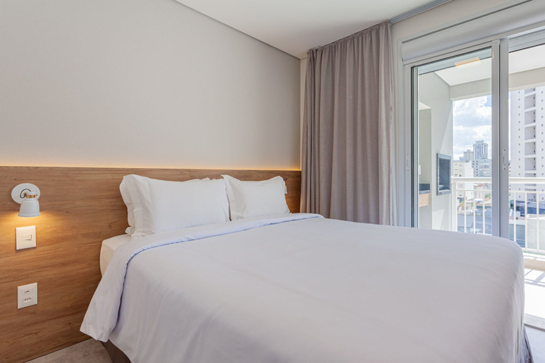 Bedroom 3, Nomah - Aptos por Temporada em Santana, São Paulo