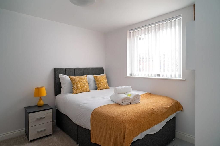 Bedroom 2, Modern Bright Apartment Near Centre, Edinburgh