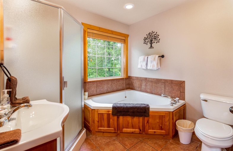 Bathroom, Bear Cabin Getaway, Stone