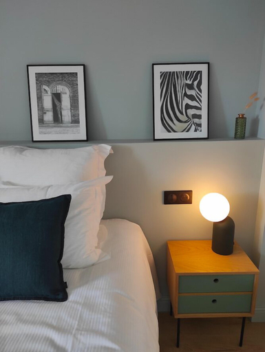 Bedroom 5, Appart Hôtel & Spa La Villa Du Port, Morbihan
