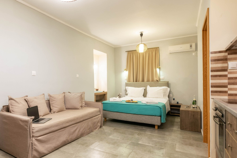 Bedroom 2, Georgia Apartments, Ionian Islands