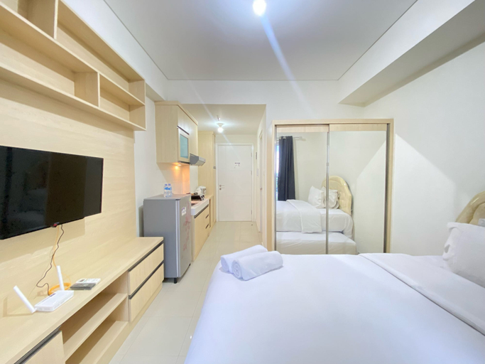 Bedroom 2, Classy Chic Studio Room At Apartment Parahyangan Residence Bandung, Bandung