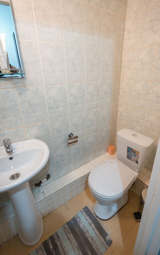 Bathroom, Apartment on Fontannaya 61a-20, Vladivostok gorsovet