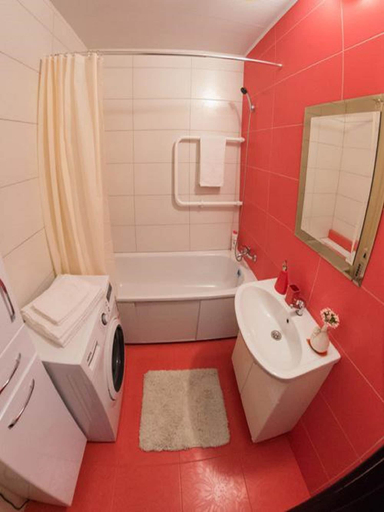 Bathroom, PaulMarie Apartments on Zaslonova 70, Salihorsk