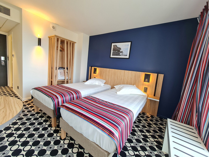 Bedroom 4, Hotel Akena Nantes Reze Aeroport, Loire-Atlantique