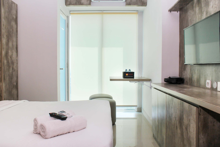 Bedroom 5, Cozy And Nice Studio At Grand Kamala Lagoon Apartment, Bekasi