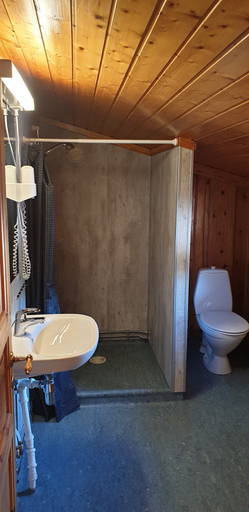 Bathroom 4, Sølvgarden Cottages, Valle