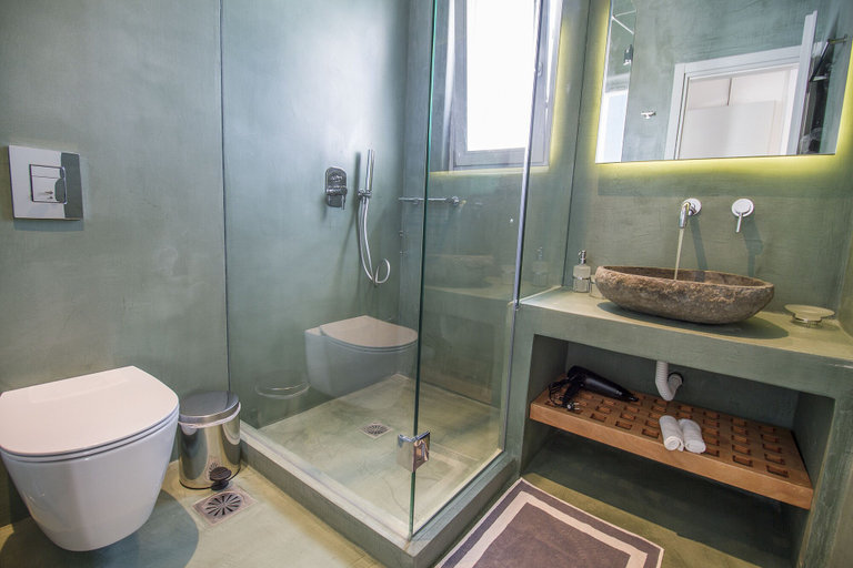 Bathroom 4, Anarina Villas Mykonos Elia Beach, South Aegean