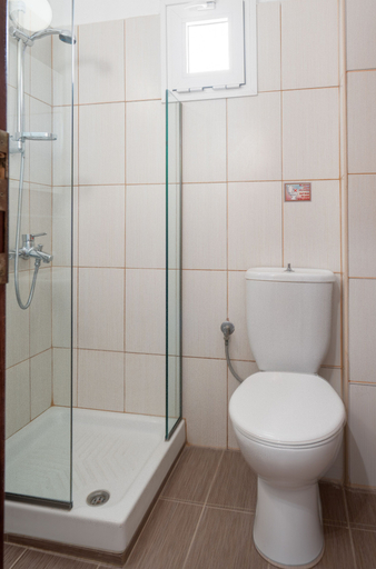 Bathroom 5, Hotel Grekas, Central Macedonia